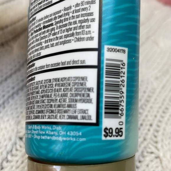 NWT Bath/Body Works Costa Rica Body Cream & At the Beach SPF 50 sunscreen 2.5 oz - Picture 7 of 7